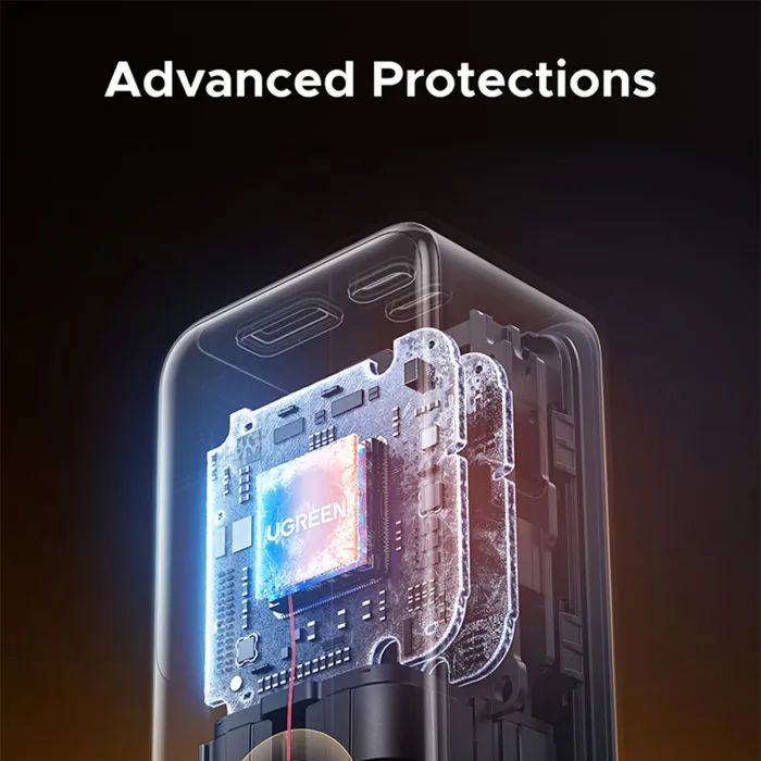Батарея универсальная Ugreen 20000mAh 165W with Retractable Cable (PB726 55987B) изображение 12