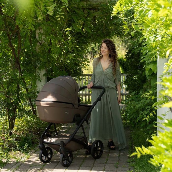 Коляска TUTIS 2 в 1 VIVA 6 plus (Leather Cedar) (1612083) зображення 11