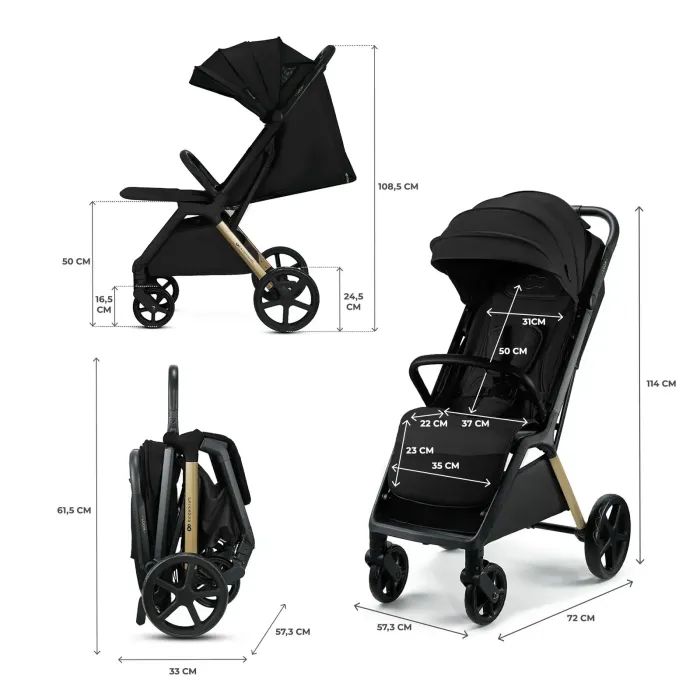 Коляска Kinderkraft Loom Black (KSLOOM00BLK00BS) (5902533926404) зображення 9