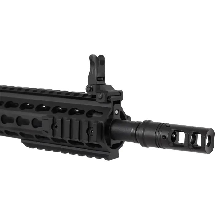 Гвинтівка страйкбольна Cyma M4 Keymod AEG 6 мм Aluminum (CM.068B BK) зображення 8