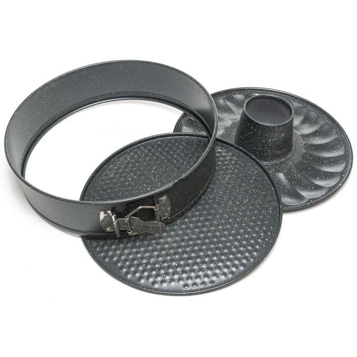 Форма для випікання Hölmer зі знімним дном Комплект 26 і 28 см (BCR-0626-RCG+BCR-0628-RCG Sweet cake Granite) зображення 6