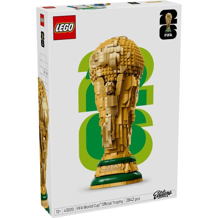 Конструктор LEGO Editions Football Официальный трофей чемпионата мира по футболу FIFA (43020-)