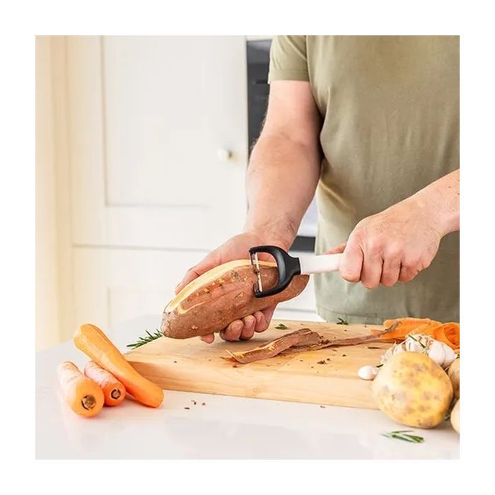 Овочечистка KitchenAid Classic горизонтальна 18 см білий (KHA145OHPNG) зображення 3