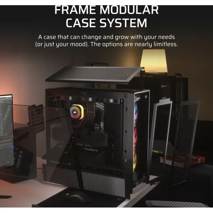 Корпус для ПК Corsair FRAME 4000D RS ARGB (CC-9011296-WW) изображение 6