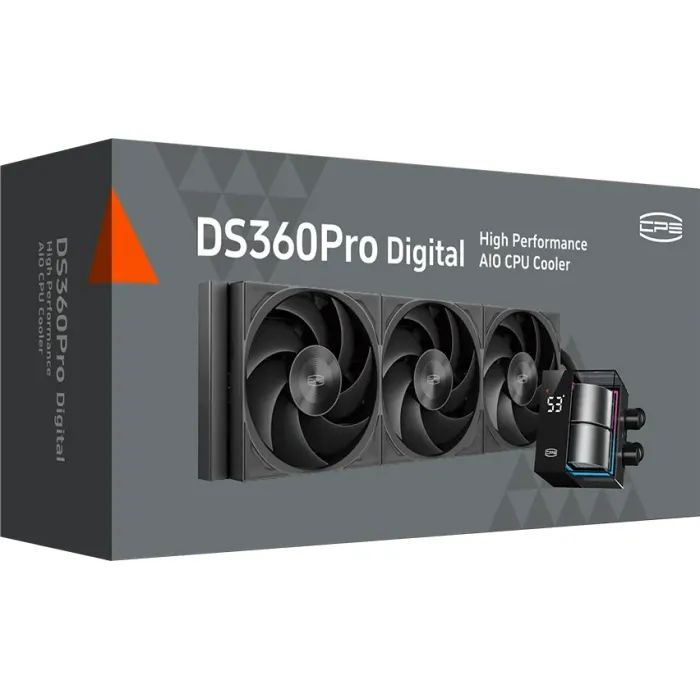 Система рідинного охолодження PcCooler DS360 Pro Digital BK зображення 8