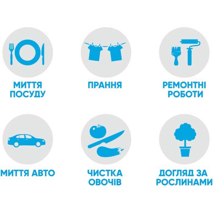 Перчатки хозяйственные Добра Господарочка Латексные Деликат Размер M (4820086523684) изображение 4