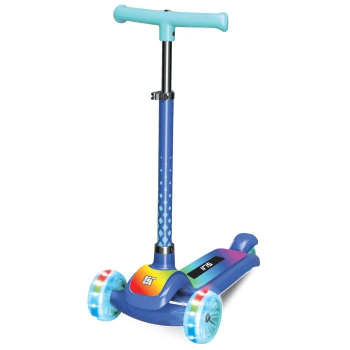 Самокат LiT Iris LAVA LED - Blue (LT-7010-BLU)