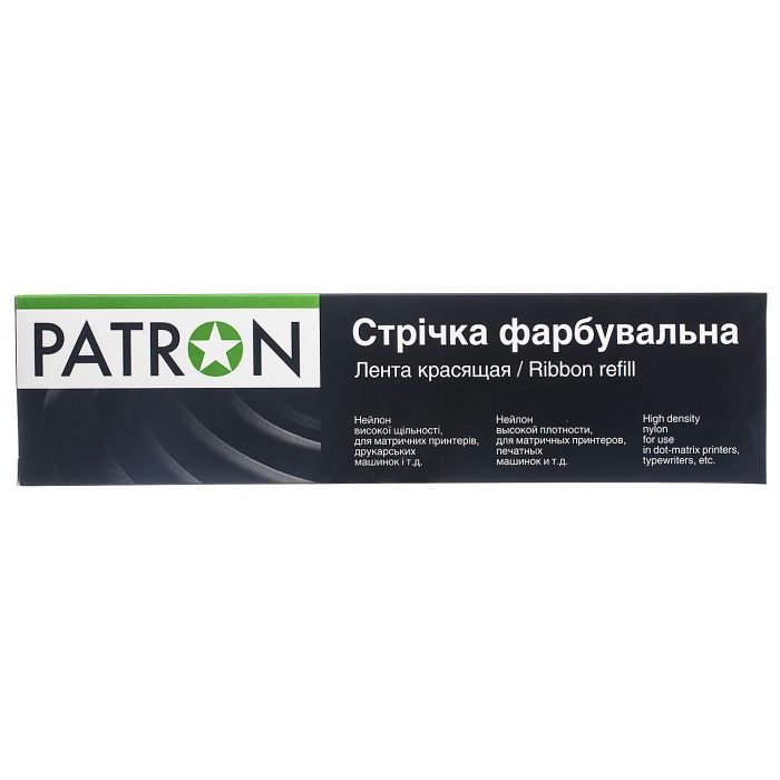 Лента к принтерам 12,7мм x 60м, лівий мебіус HD Patron (PN-12.7-60LTB) изображение 2