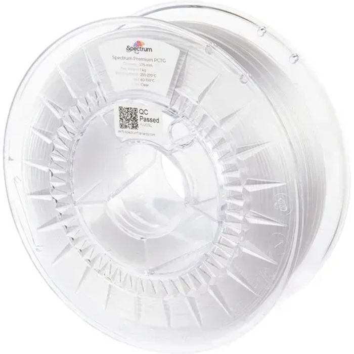 Пластик для 3D-принтера Spectrum PCTG Premium 1.75mm 1kg TRANSPARENT YELLOW (80737)