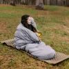 Спальний мішок Tribe Down 400 Long пуховий сірий лівий (T-CH-0008-grey-L) зображення 9
