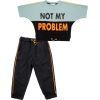 Набор детской одежды Smile NOT MY PROBLEM (5067-146G-mint)