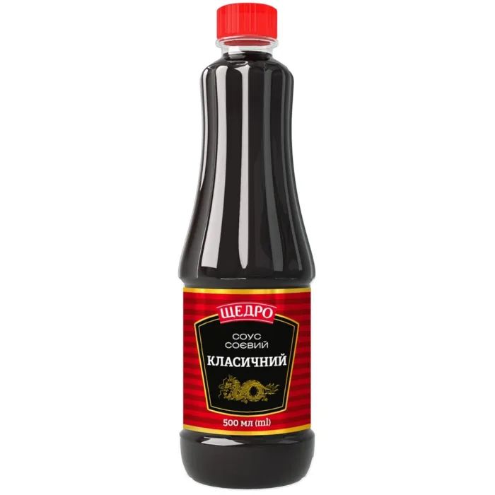 Соус Щедро Соєвий Класичний 500 мл (4823097410790)