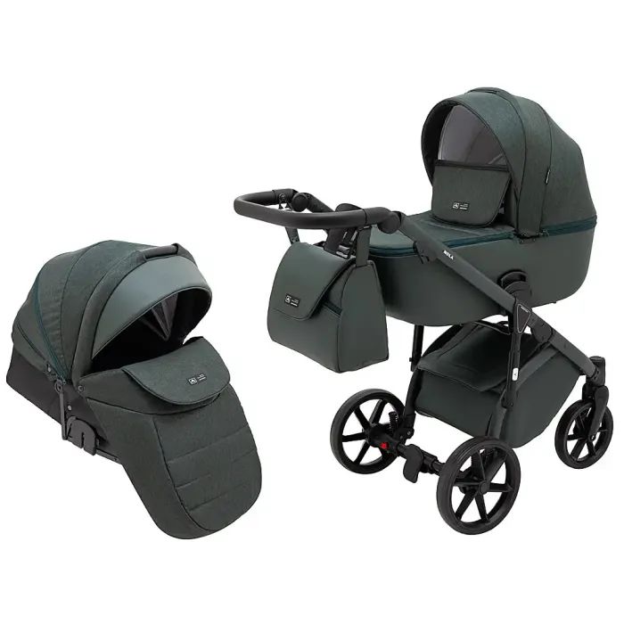 Коляска Adamex 2 в 1 Nola Natura 4 cappuccino (681681)