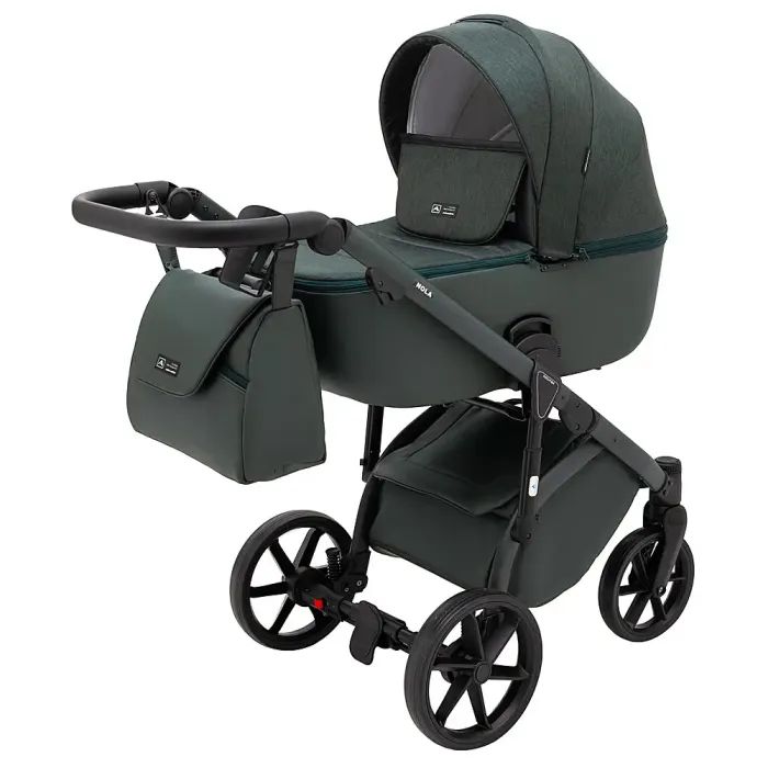 Коляска Adamex 2 в 1 Nola Natura 4 cappuccino (681681) изображение 2