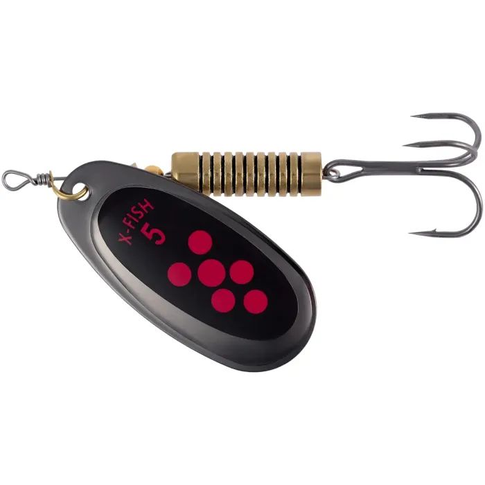 Блесна X-Fish Dark Side 14g 5 Nikel black orange (1917.07.31)