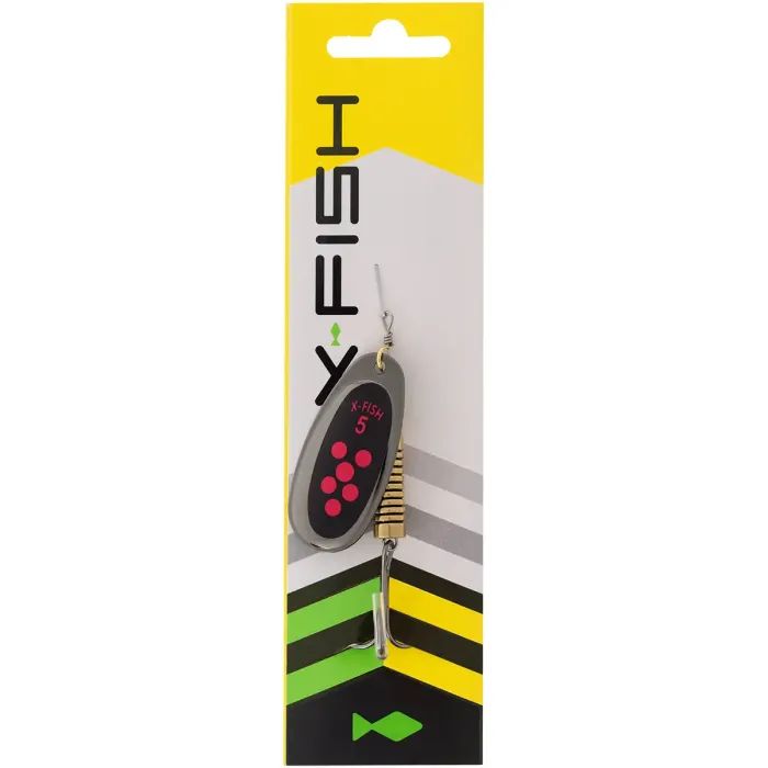 Блесна X-Fish Dark Side 14g 5 Nikel black orange (1917.07.31) изображение 2