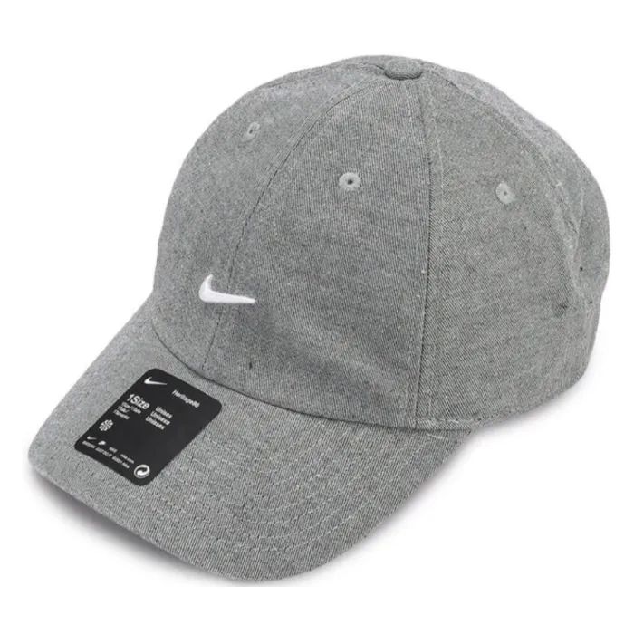 Кепка Nike U Nsw H86 Nu Cap DV3166-009 сірий Уні MISC (195870993610) изображение 3
