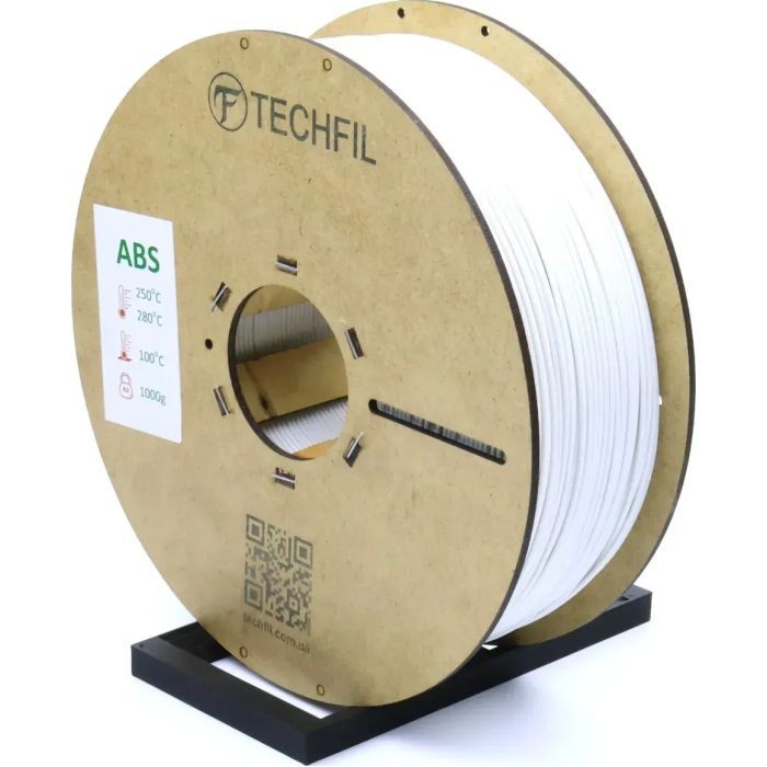 Пластик для 3D-принтера Techfil ABS 171 1.75 мм 1кг white (ABS171-1000-WHITE)
