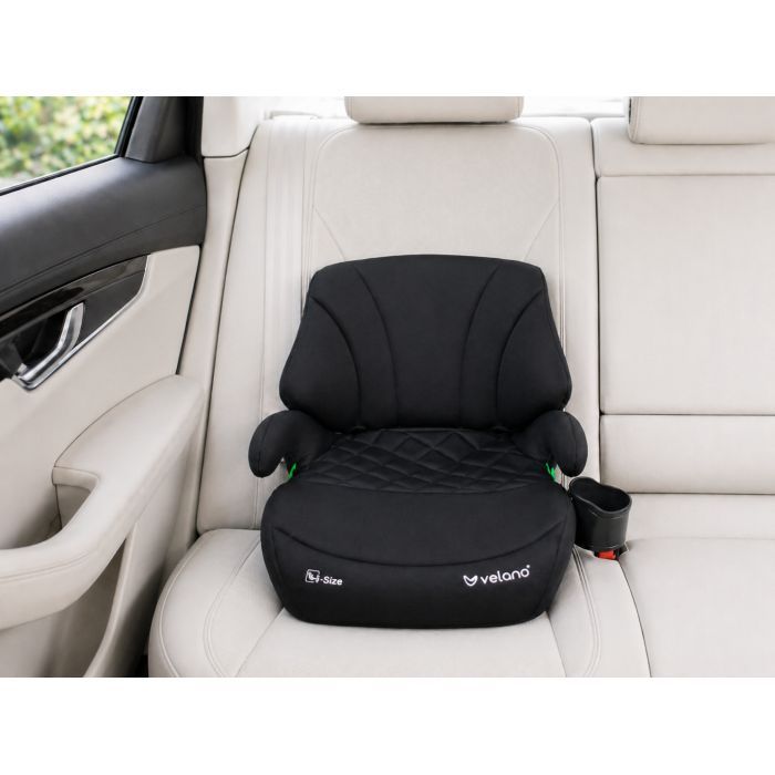 Автокресло Velano Gravo i-Size 125150 см, ISOFIX + підстаканник, black (48144) изображение 4