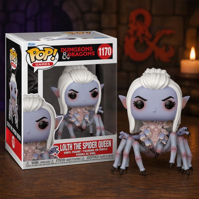 Фігурка Funko Pop серії Підземелля і дракони - Королева павуків (91562) зображення 3