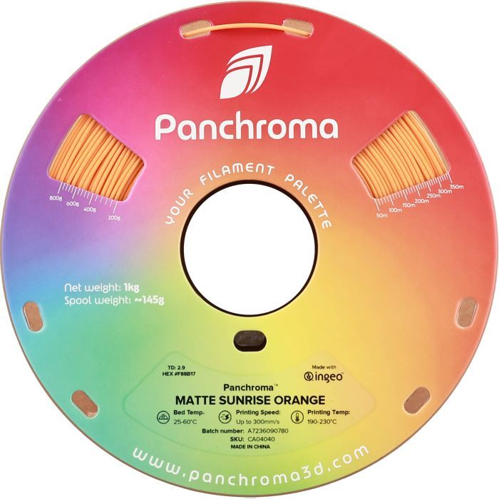 Пластик для 3D-принтера Polymaker PLA PANCHROMA MATTE 1,75mm 1kg COTTON WHITE (CA04016) изображение 2