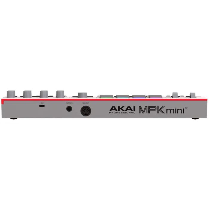 MIDI-клавіатура Akai MPK mini 4 White (302371) зображення 3
