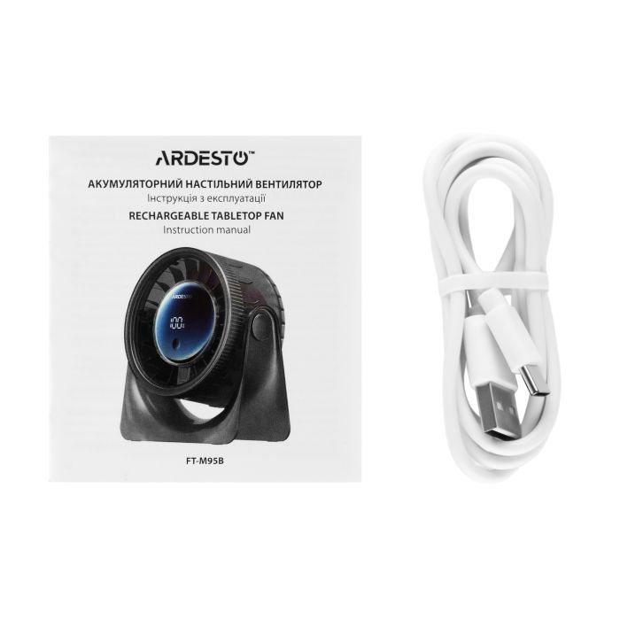 Вентилятор Ardesto FT-M95B изображение 7