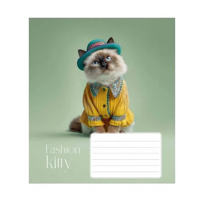 Тетрадь Школярик Star Fashion pets 12 листов клетка (012-3687K) изображение 4