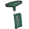 Отвертка Bosch для бит, Т-образная рукоятка, 19 насадок, 100mm, сталь CrV (1.600.A03.9J3)