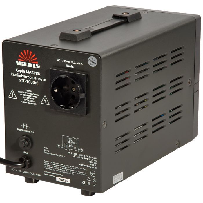 Стабилизатор напряжения Vitals Master STF-1000sf (246602) изображение 5