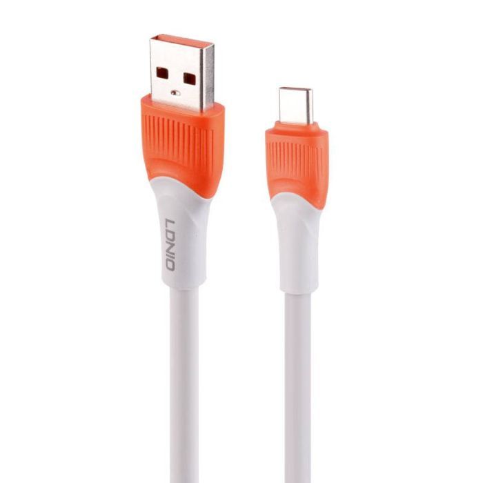 Дата кабель USB 2.0 AM to USB-C 2.0m 30W LDNIO (LS602) изображение 2