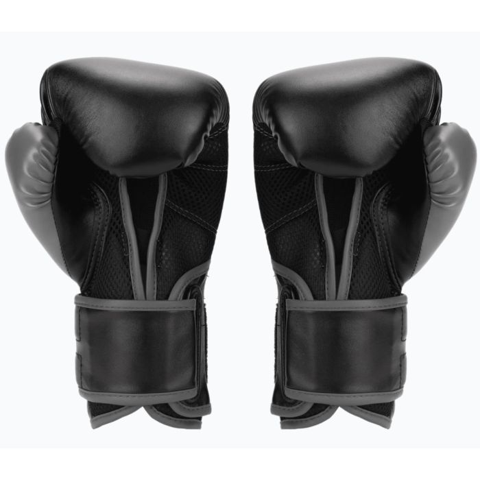 Боксерские перчатки Everlast PowerLock Boxing Training Gloves P00002285 чорний 14 унцій (009283608347) изображение 4