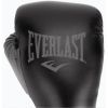 Боксерские перчатки Everlast PowerLock Boxing Training Gloves P00002284 чорний 12 унцій (009283608330) изображение 6