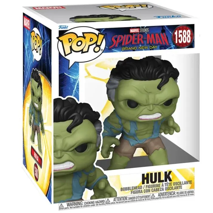 Фігурка Funko Pop серії Людина-павук: Абсолютно новий день - Халк 15 см (83965) зображення 2