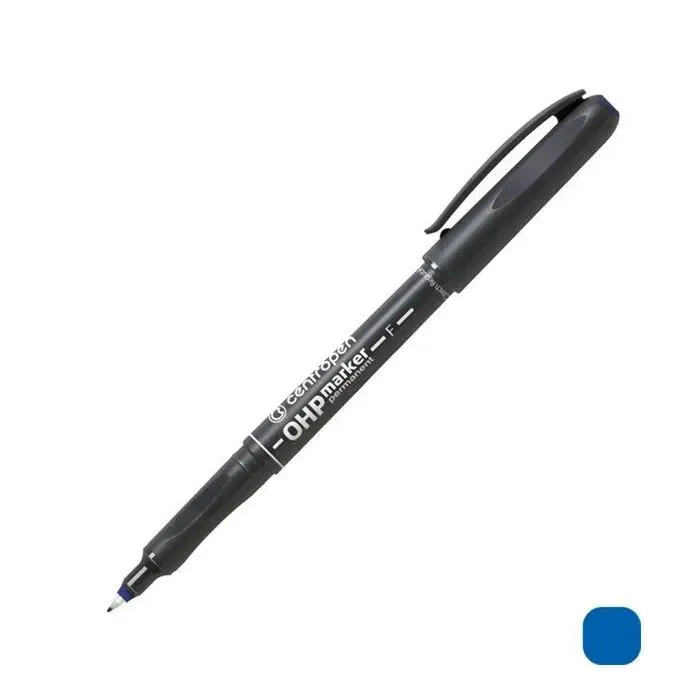 Маркер Centropen Permanent ОНР 2634 S 0,3 мм синий (2634/03)
