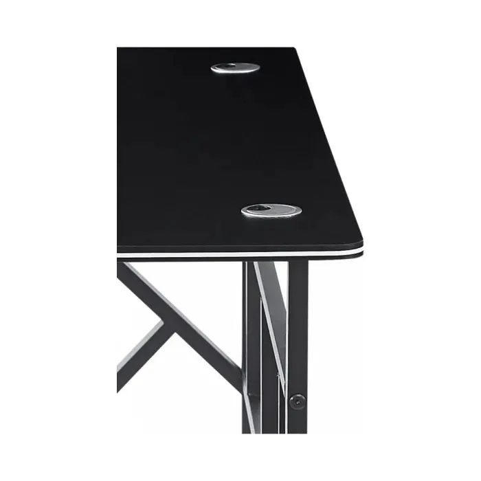 Комп'ютерний стіл GT Racer T-1232 Black (T-1232(120x60x75) Black) зображення 6