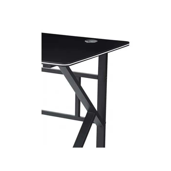 Комп'ютерний стіл GT Racer T-1232 Black (T-1232(120x60x75) Black) зображення 7