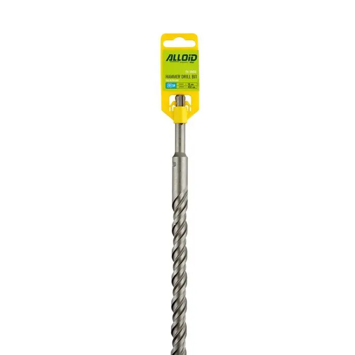 Бур Alloid по бетону, SDS-plus, S4, 18450мм (FH-18450) изображение 3