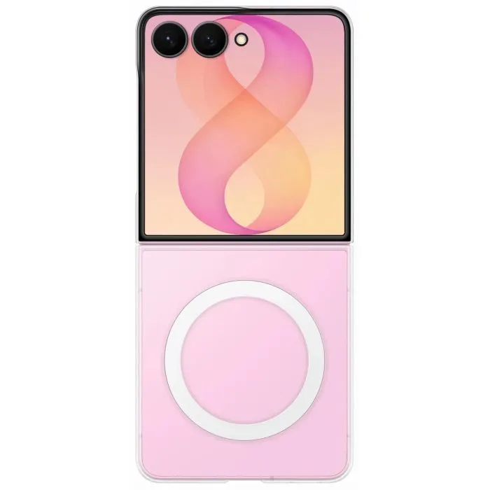 Чохол до мобільного телефона Samsung Galaxy Flip 8 Clear Magnet Transparent (EF-CF776CTEGUA) зображення 5
