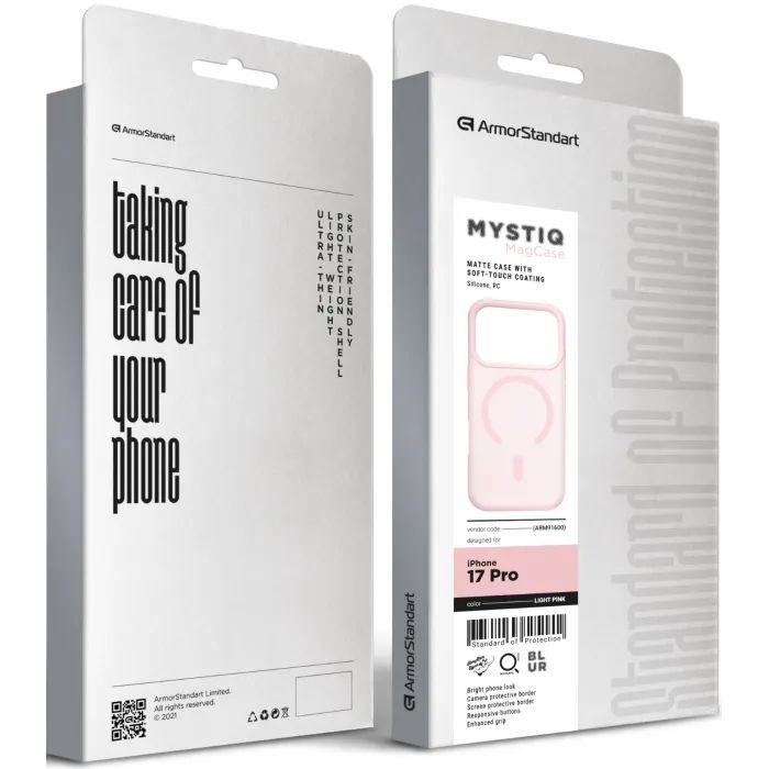 Чехол для мобильного телефона Armorstandart Mystiq MagCase Apple iPhone 17 Pro Turquoise (ARM91601) изображение 3