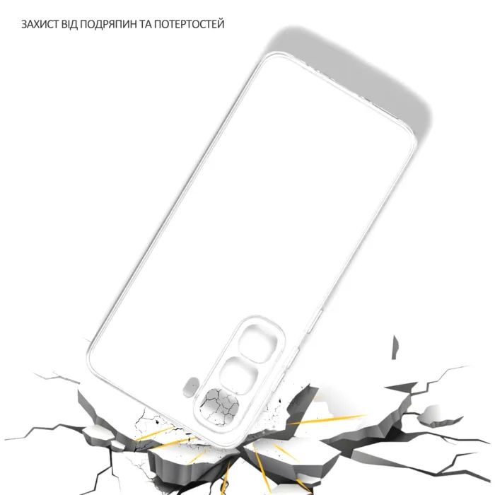 Чохол до мобільного телефона BeCover Silicone Infinix Hot 70 (X6895B) Black (716047) зображення 3