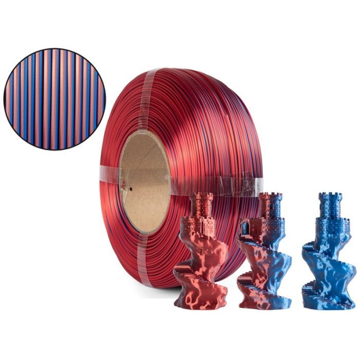 Пластик для 3D-принтера Spectrum PLA Magic Silk ReFill 1.75mm 1kg Golden Berry (81426) изображение 3