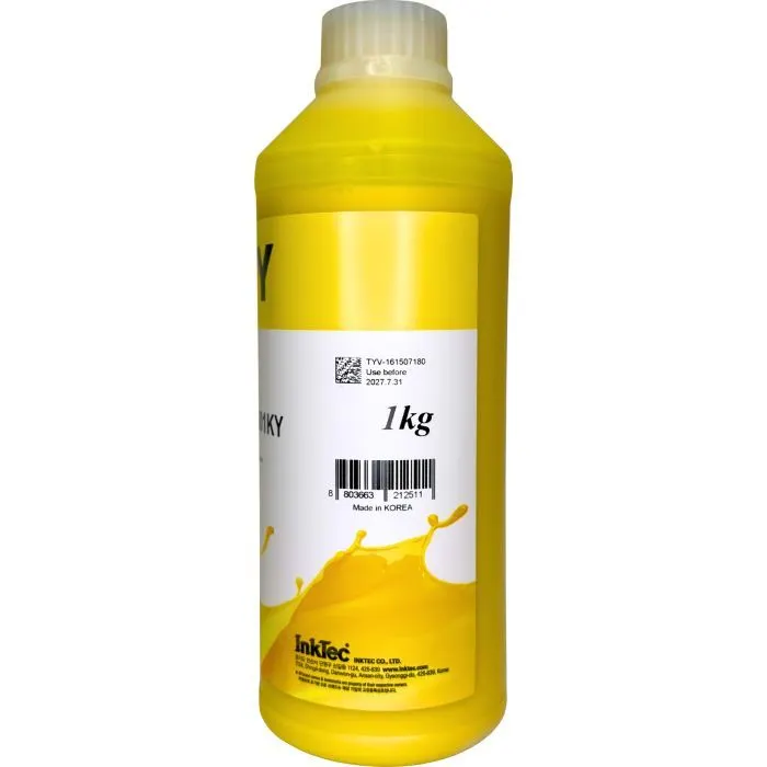 Чорнило InkTec Epson RobotJet HK-SP1600B-WI, 1л, Yellow, pigment (EPA-B01KY) зображення 2