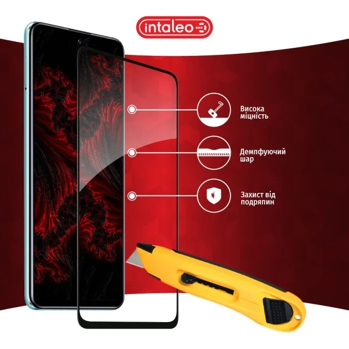 Скло захисне Intaleo Full Glue Xiaomi Redmi Note 11S Black (1283126522741) зображення 5