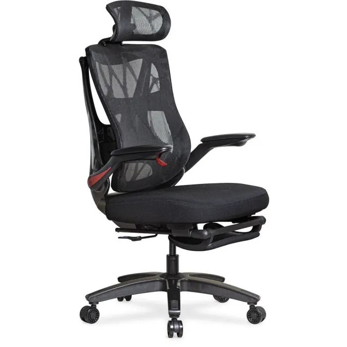 Офісне крісло Mealux Black Red (HF-G30 F/RB)
