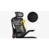 Офісне крісло Mealux Black Red (HF-G30 F/RB) зображення 5