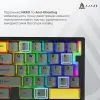 Клавиатура Ajazz AK029 Ice Island Magnetic Switch USB UA White/Blue (AK029-I-WB) изображение 15