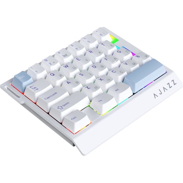 Клавіатура Ajazz AK029 Ice Island Magnetic Switch USB UA Black/Yellow (AK029-I-BY) зображення 4