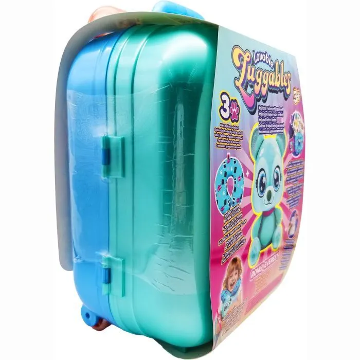 Игровой набор Lovable Luggables Мягкая игрушка Romy с подушкой и чемоданчиком (815887029538) изображение 4
