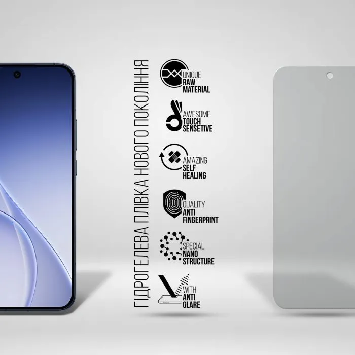 Пленка защитная Armorstandart Matte hydrogel OPPO Reno14 Pro 5G (ARM87121) изображение 2